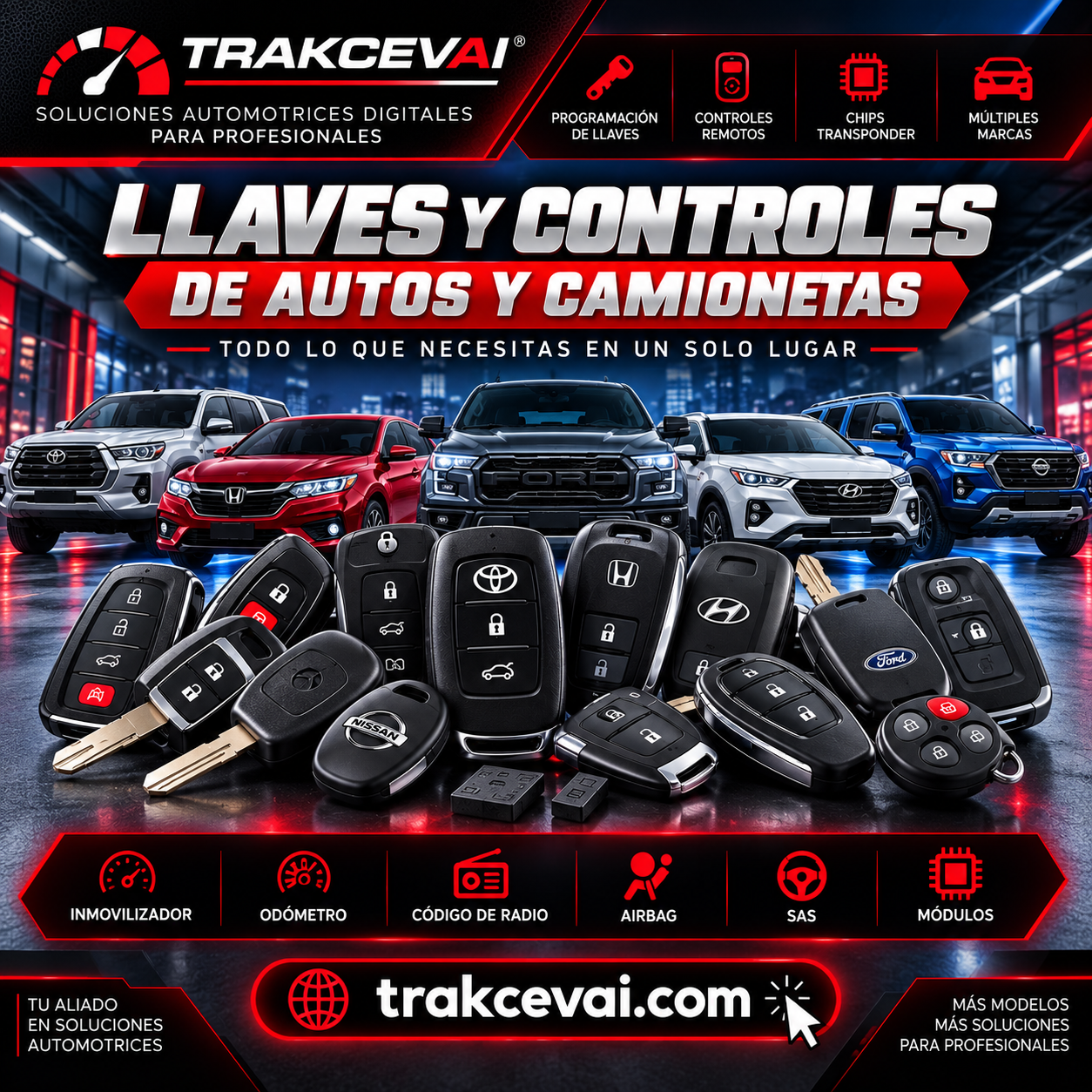 Llaves y controles